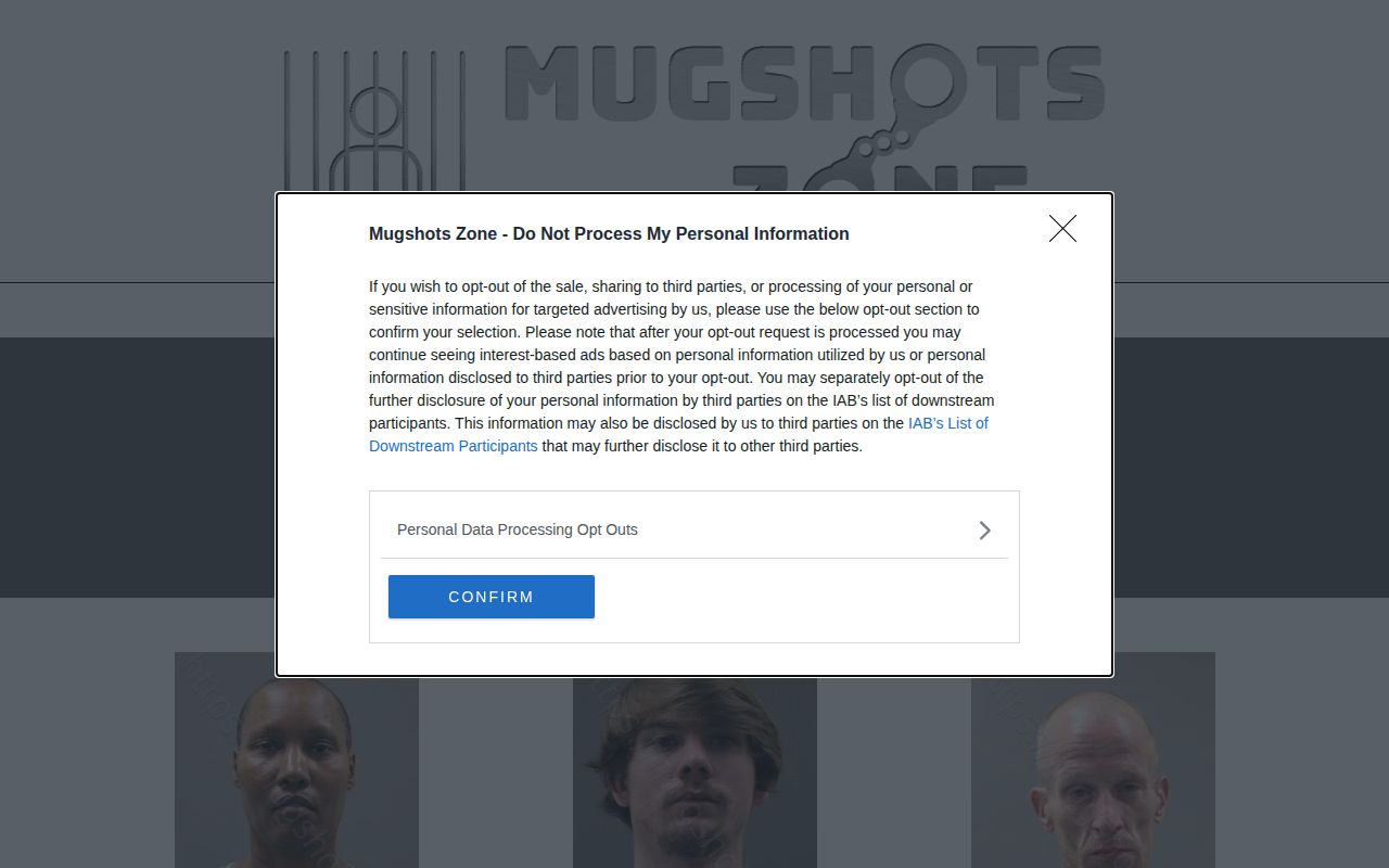 Unofficial Mugshots.zone Limestone County arrest page